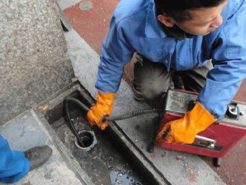 洛南疏通下水道