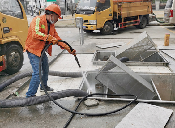 洛南隔油池清理